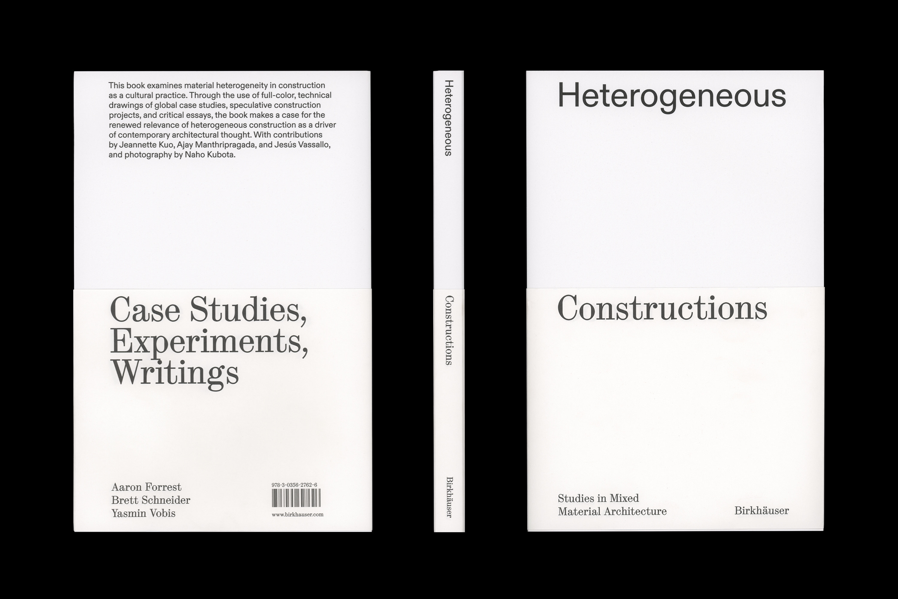 A book that reveals material relationships through color